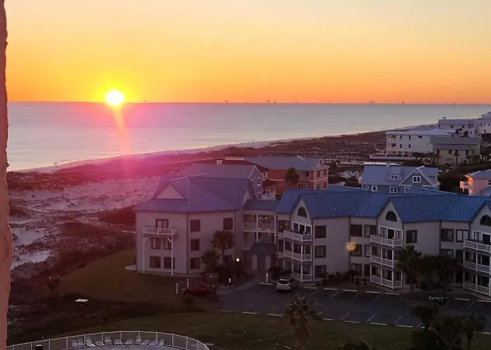 Sunset In The Gulf Shores